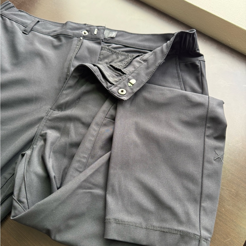 Cuts Clothing Black Joggers